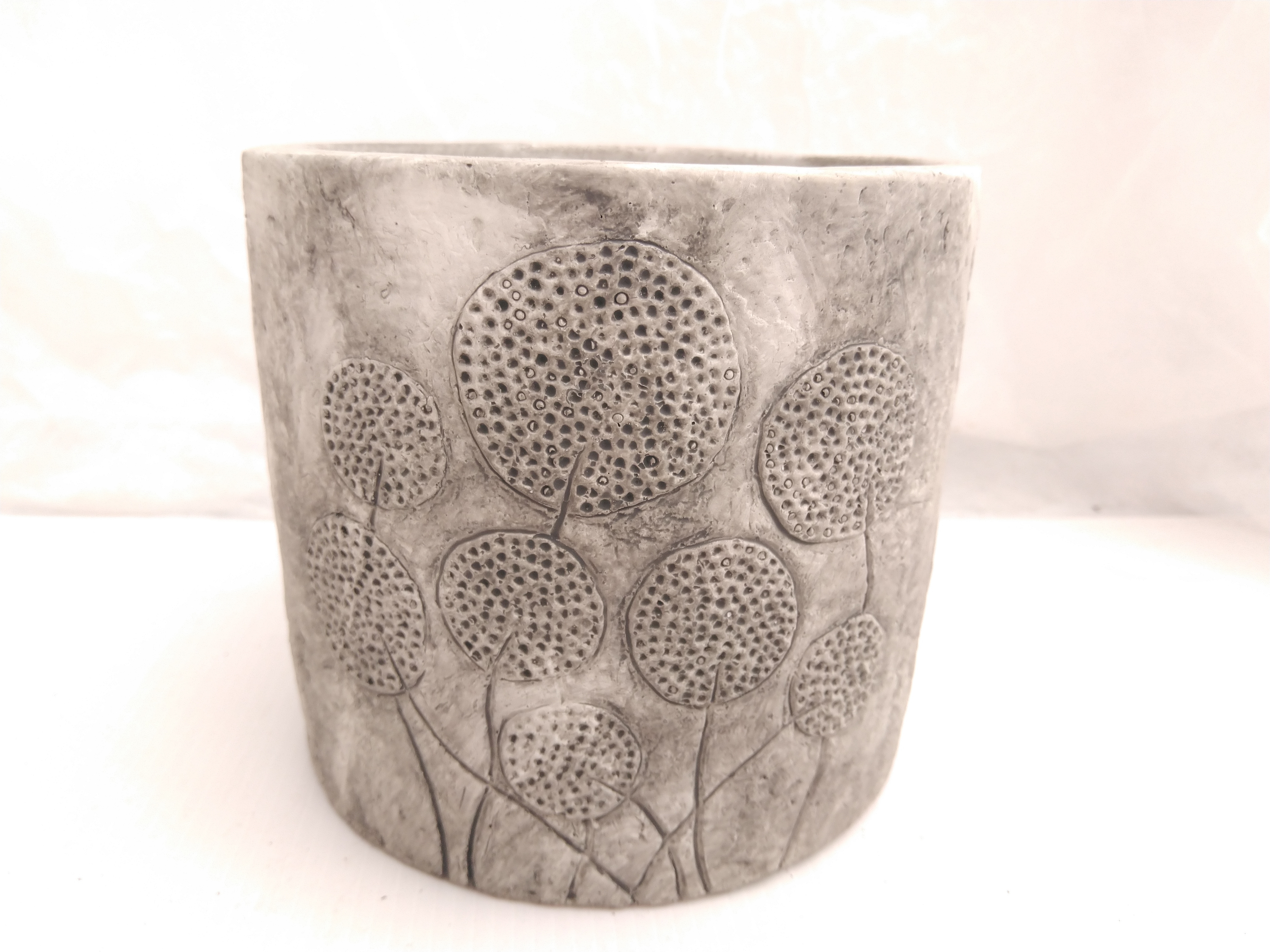 Dandelion Cylinder Grey D13H12.5