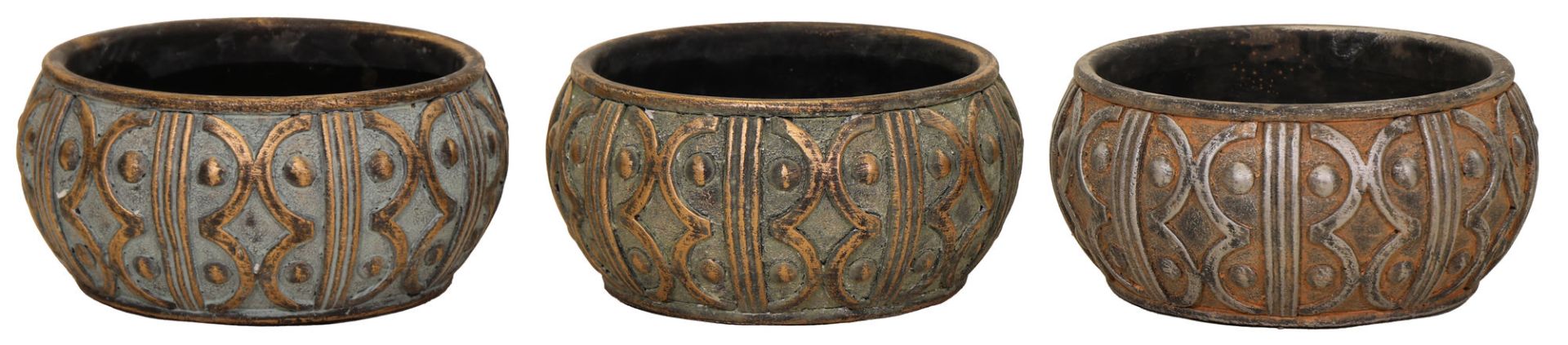 Armor Bowl Pot 3 Mix. Col D21H10