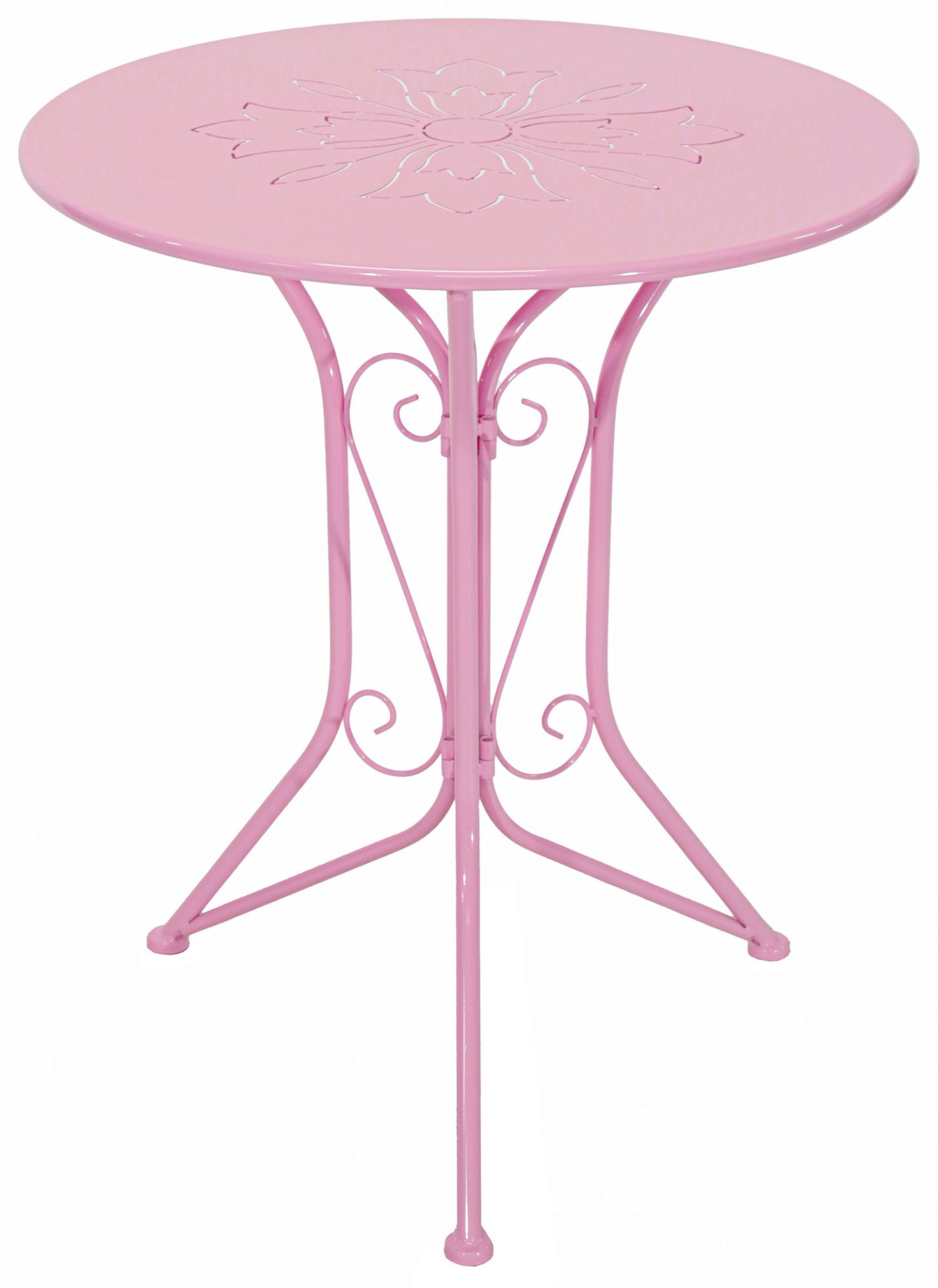 Bidart Bistro Table Pink D59H70