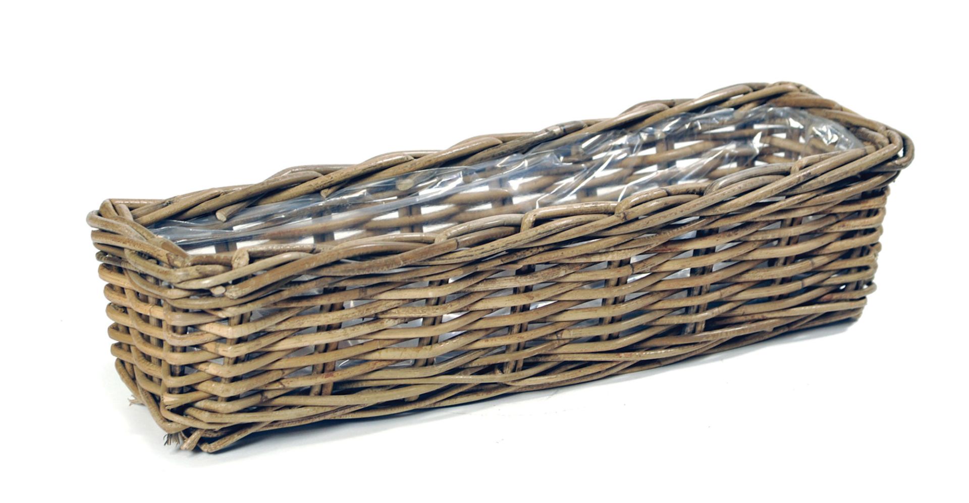 Laura Rect Basket -F- Natural L60W16H15