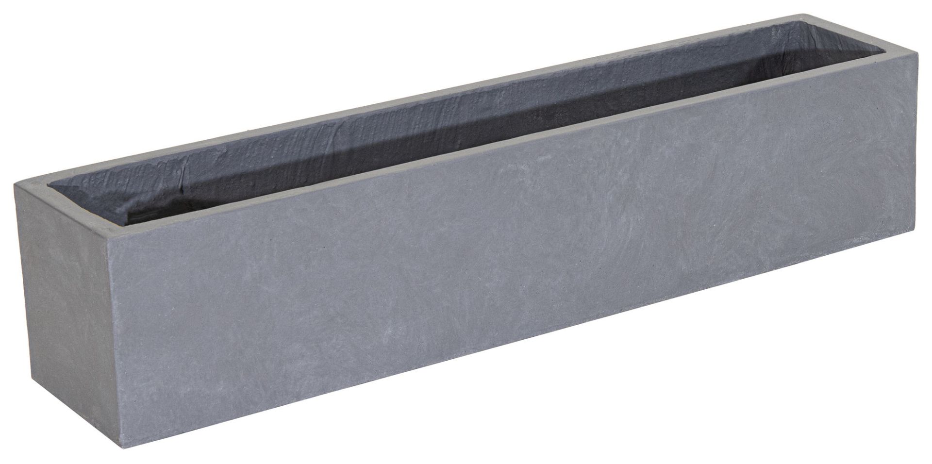 Clayfibre Balconybox Str AuthGrey L80 cm