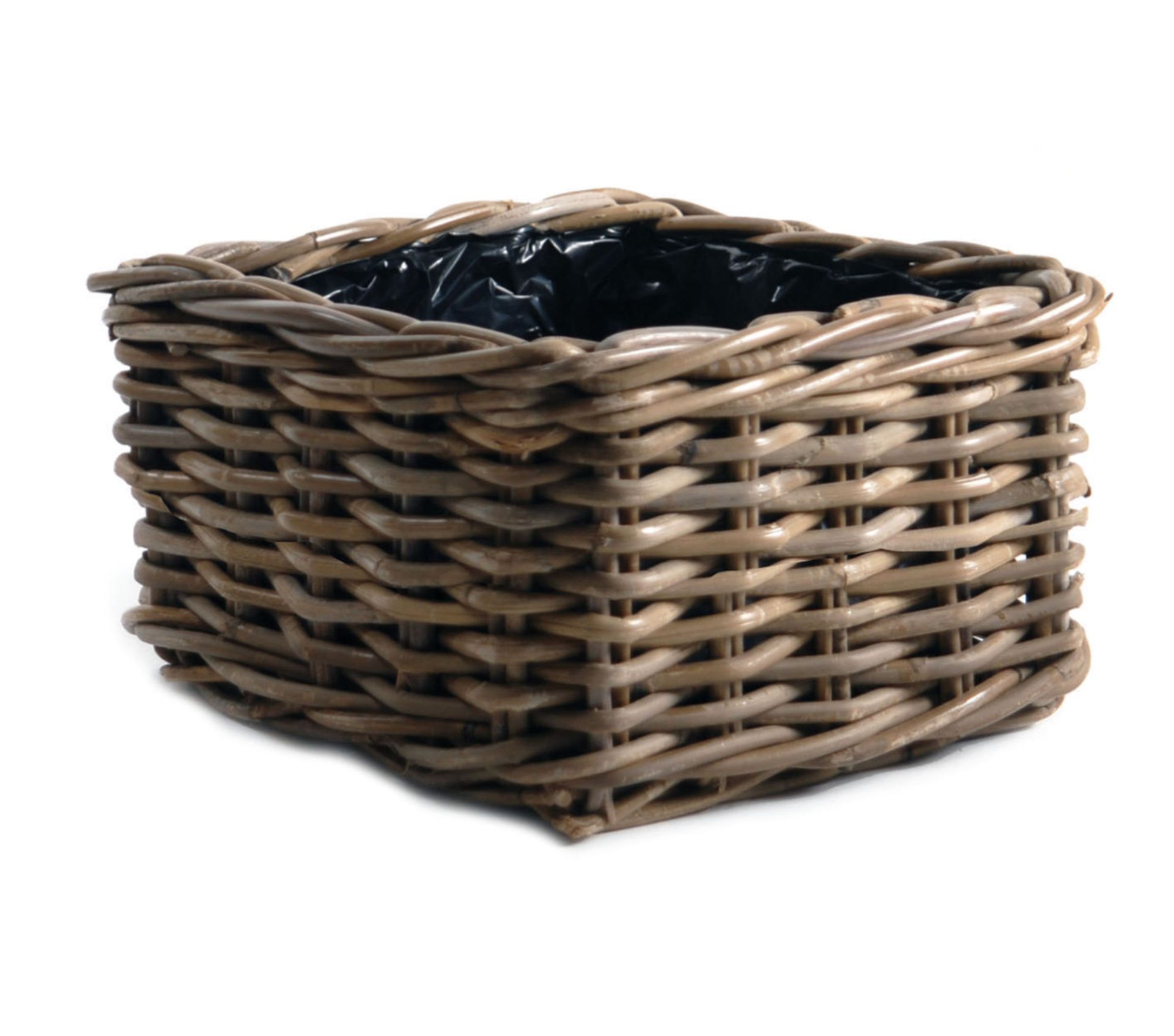 Lana Square Low Naturel - vierkante mand Lana Square Low Naturel - vierkante mand
