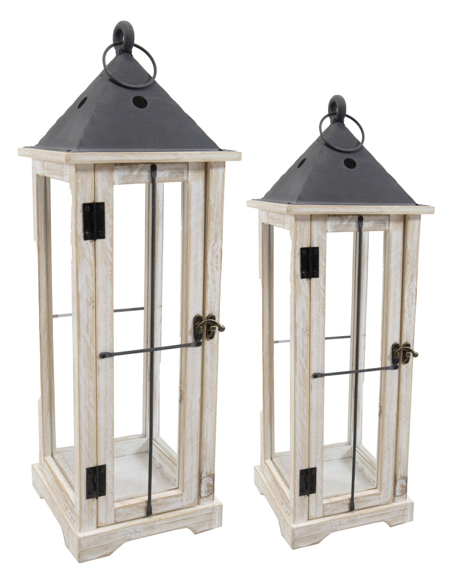 Lantern Gable High White Lantern Gable High White
