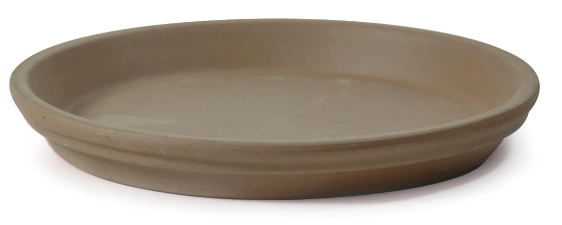 Mocha Saucer Sottovaso - Onderschotel steen bruin Mocha Saucer Sottovaso - Onderschotel steen bruin