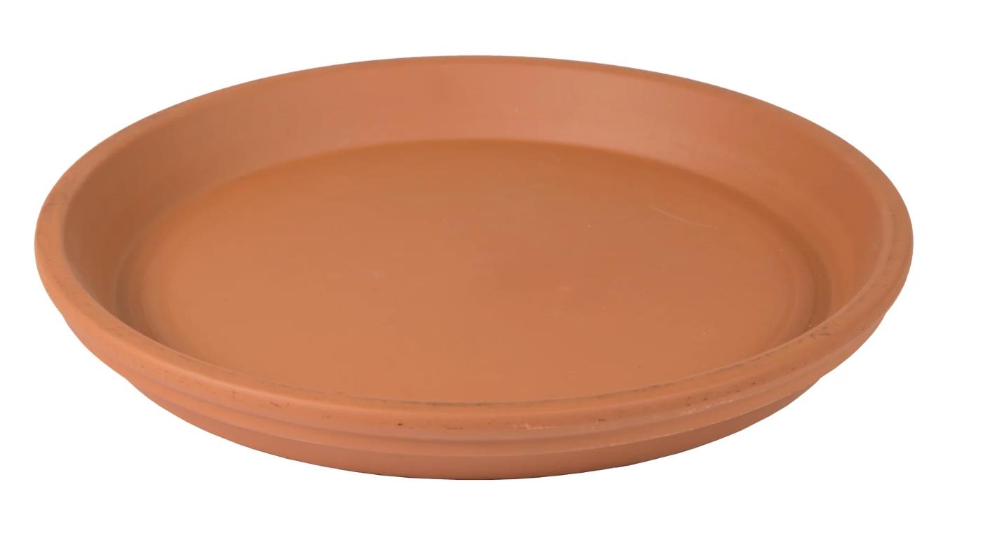 Saucer Sottovaso - Onderschotel roodsteen Saucer Sottovaso - Onderschotel roodsteen