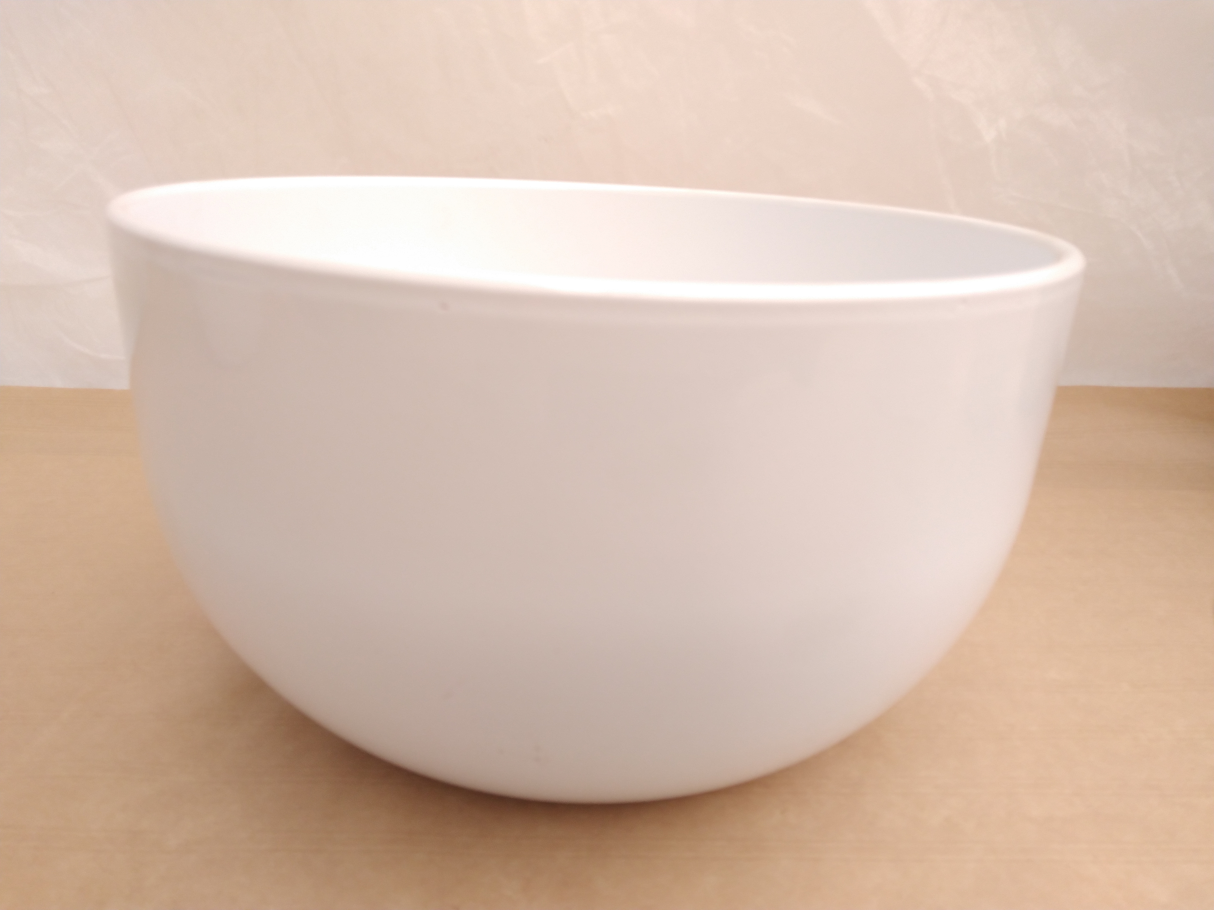 plantschaal wit glans 24cm