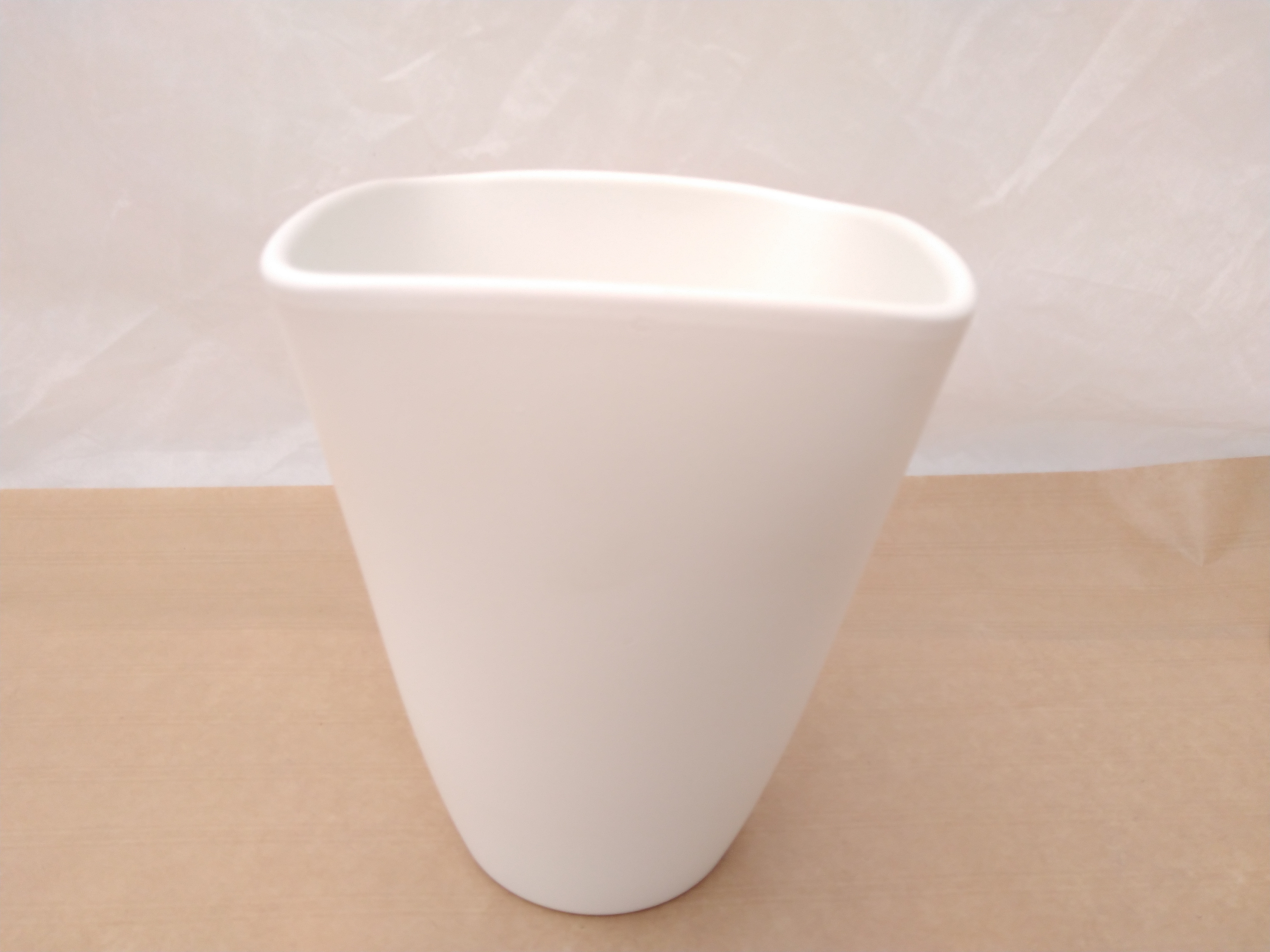 Orchid pot vanille mat