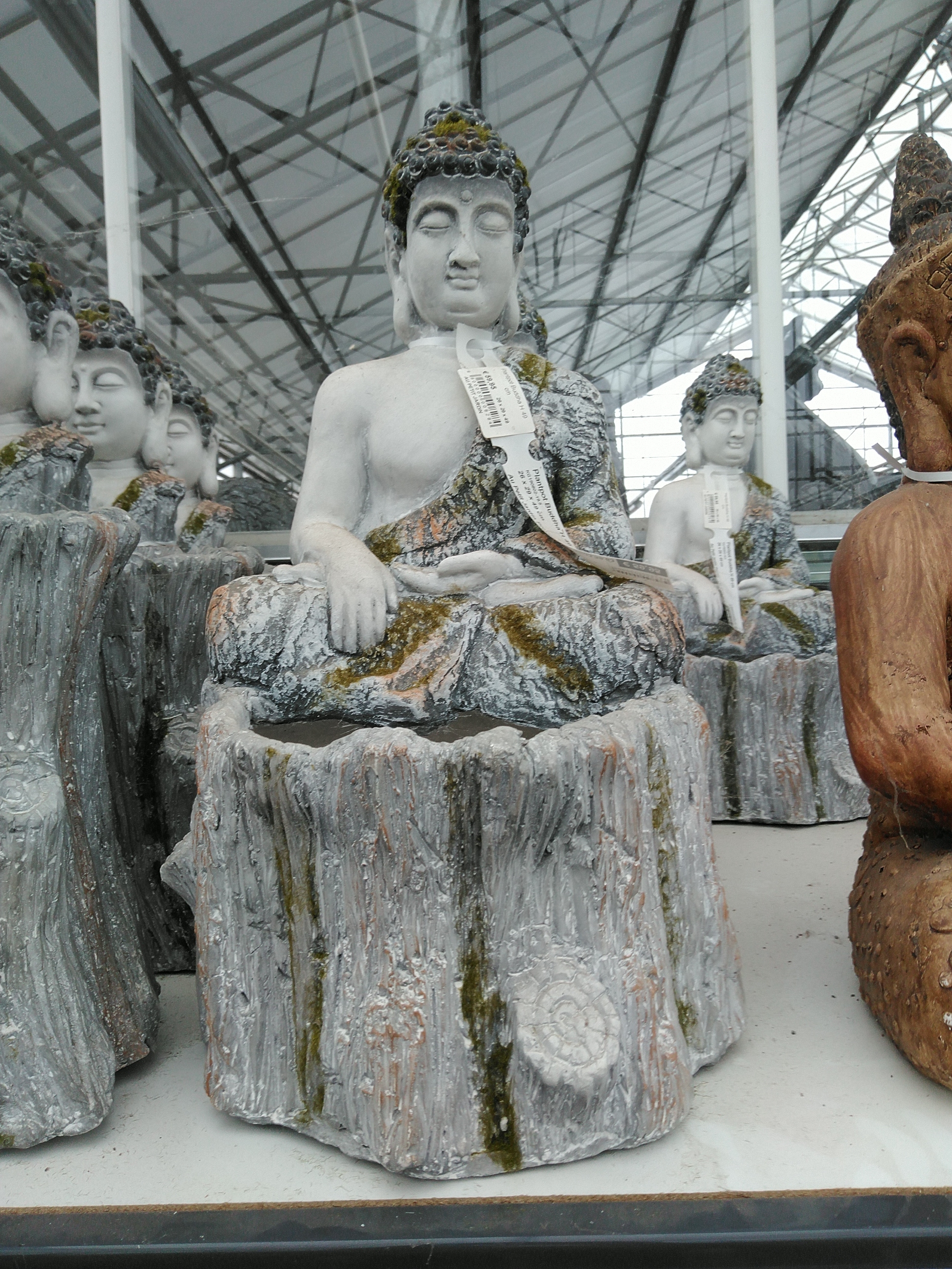 Plantpot Buddha H 49 cm