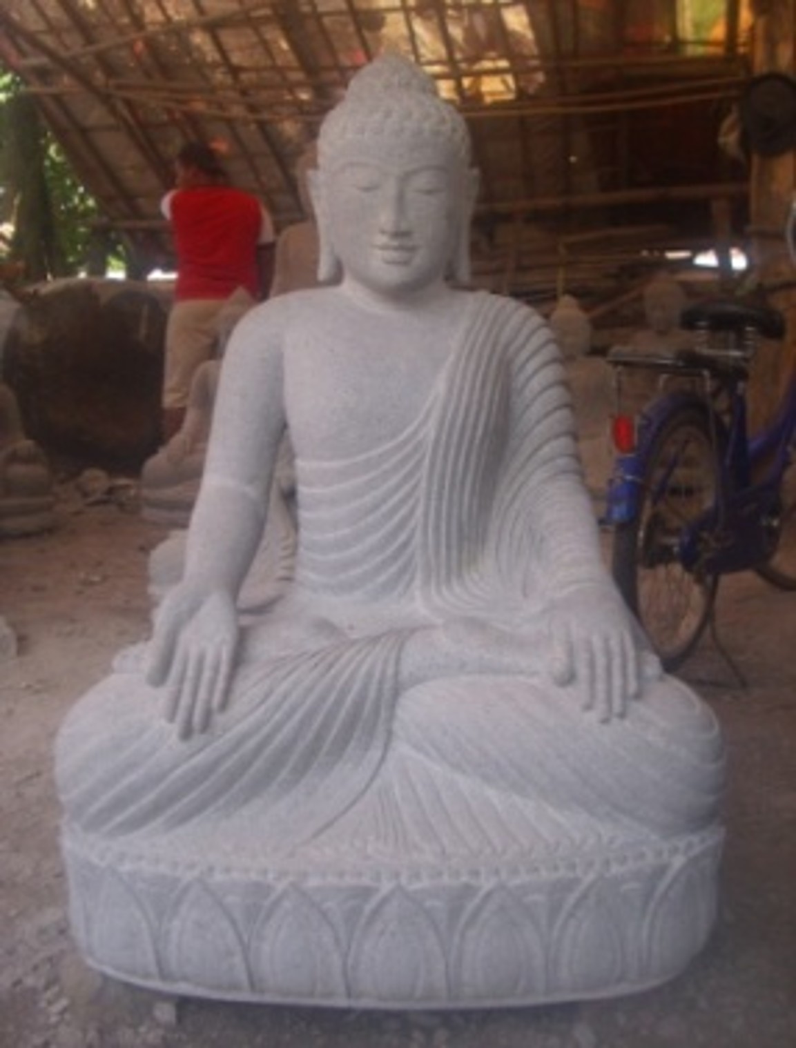Buddha Seated Nompo - H 20 cm