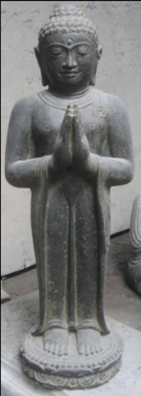 Basaniet - Buddha standing "Greeting"