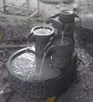 Fontein cascade graniet