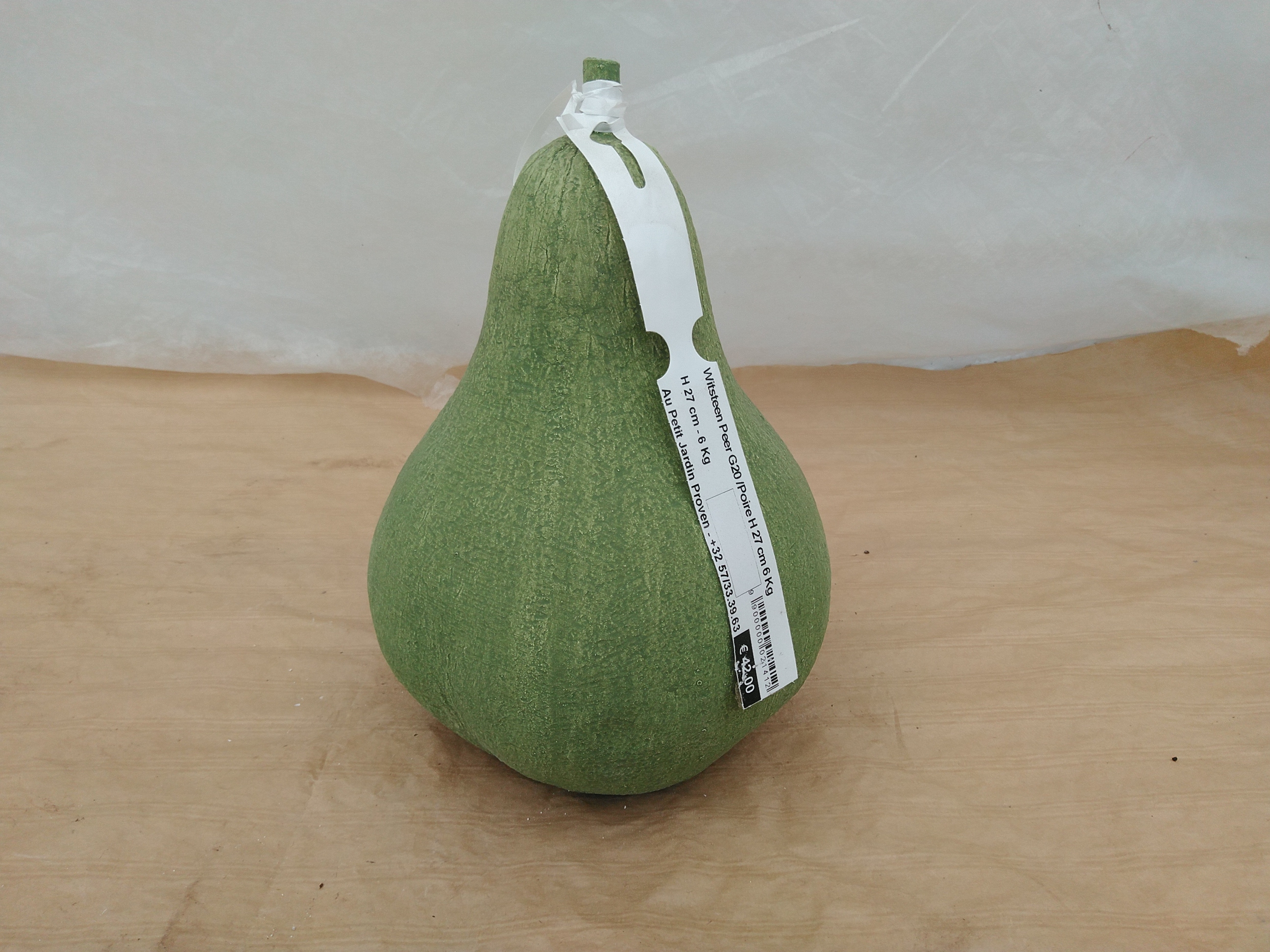 Witsteen Peer G20 /Poire   H 27 cm  6 Kg