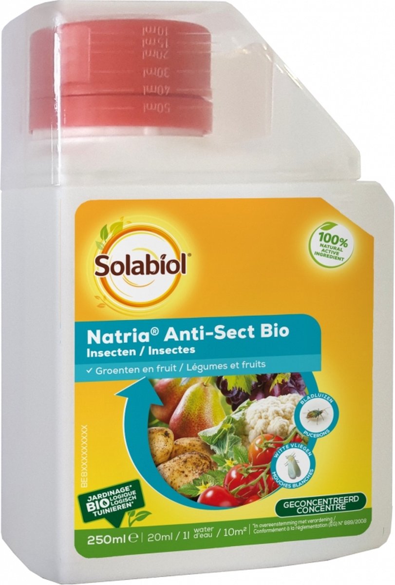 Anti-Sect Bio Moestuin 250 ml Natria Anti-Sect Bio Moestuin 250 ml Natria