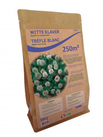 Groenbemester witte klaver 500 gr. Groenbemester witte klaver 500 gr.