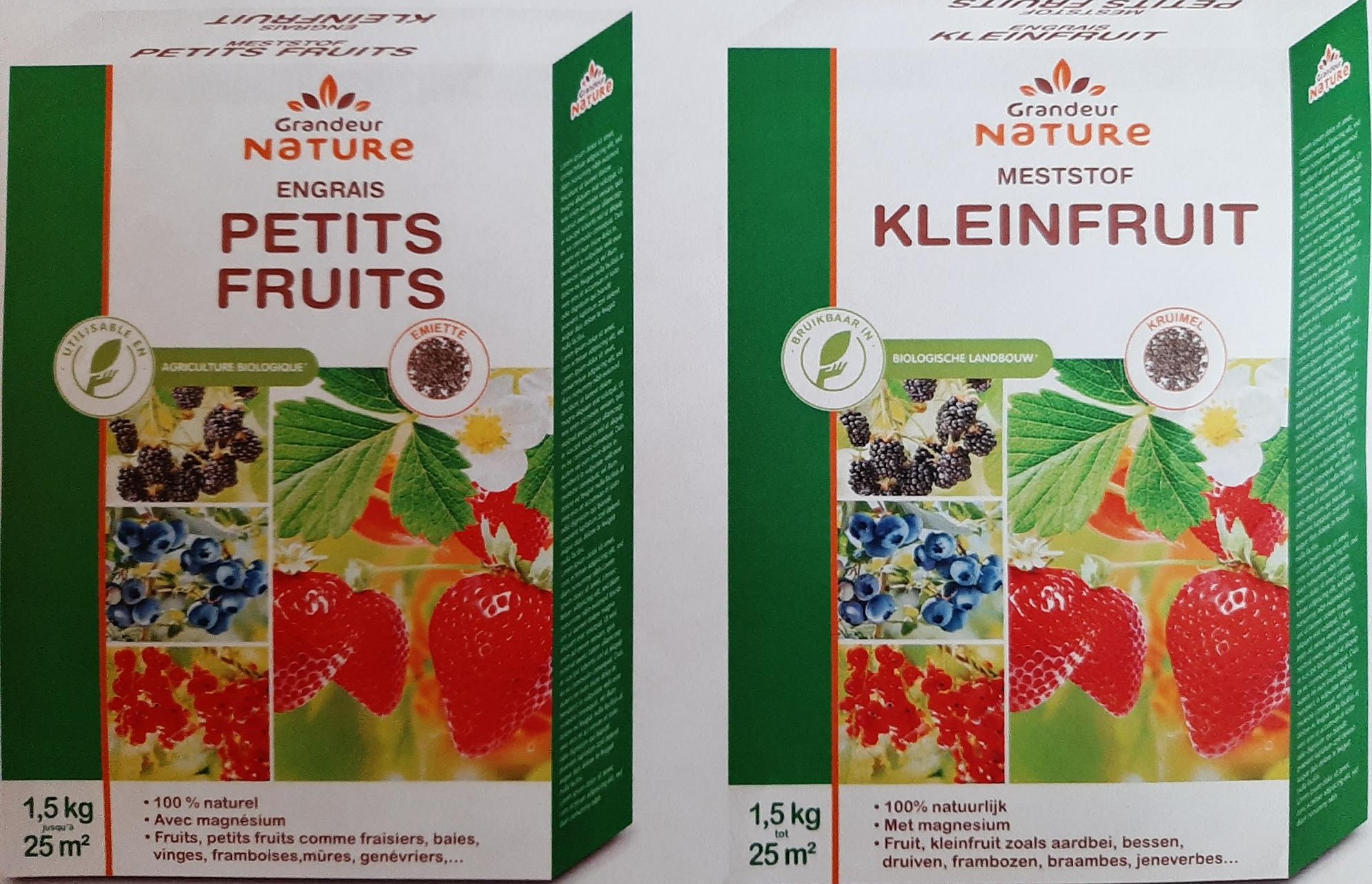 Grandeur Nature - Meststof Kleinfruit 1,5 kg