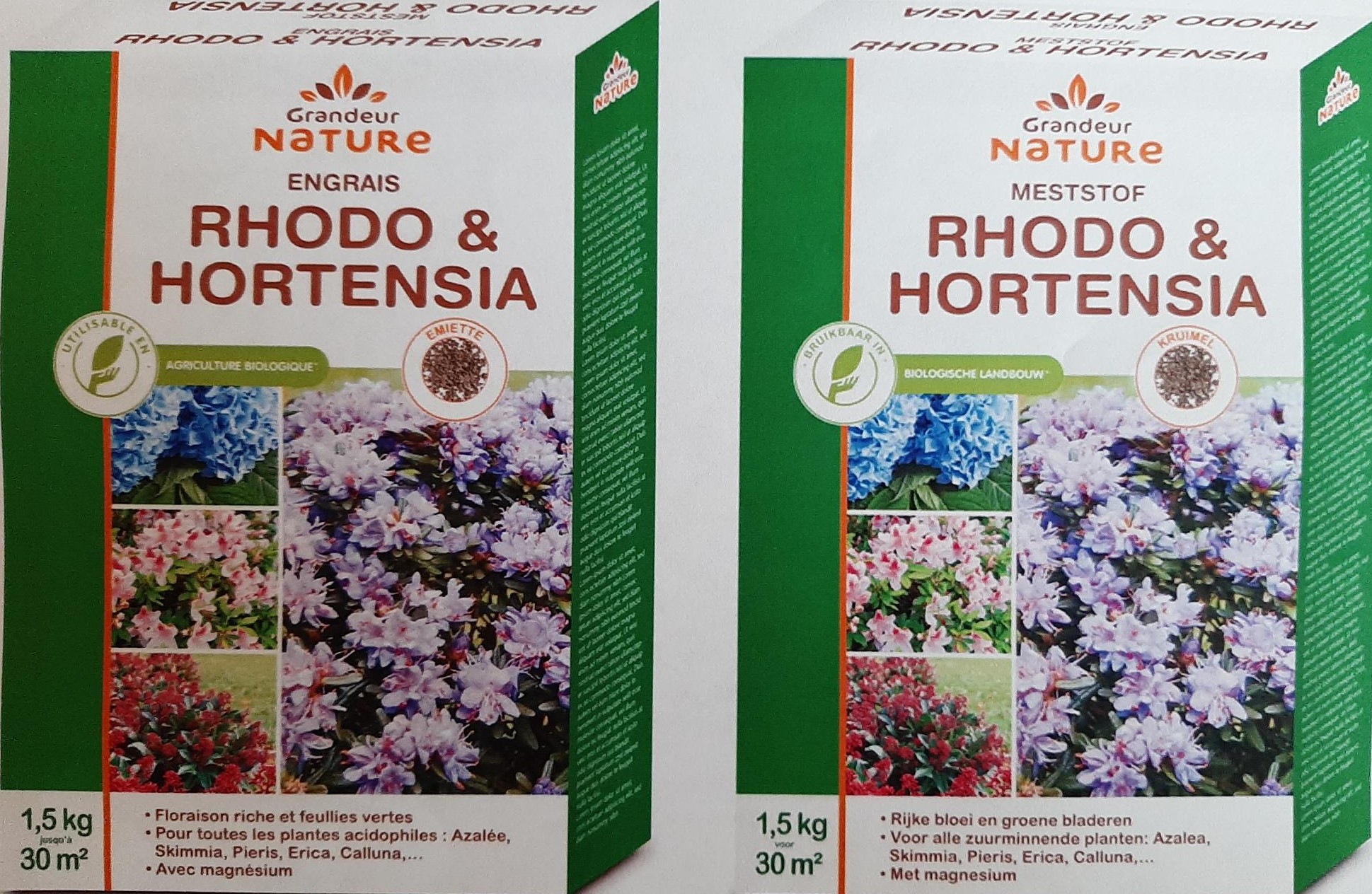 Grandeur Nature - Meststof Rhodo Hortensia 1,5 kg