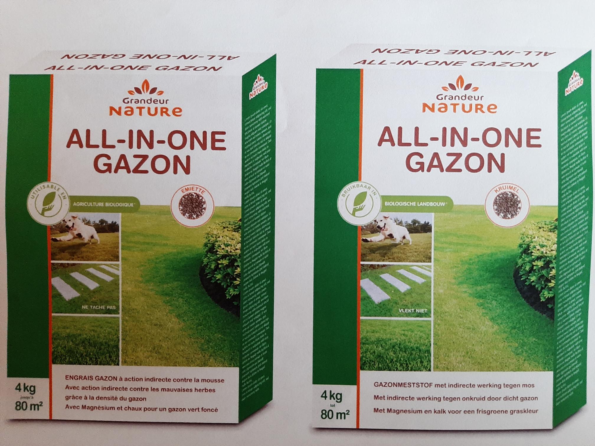 Grandeur Nature - Meststof  All-In-One Gazon 4 kg