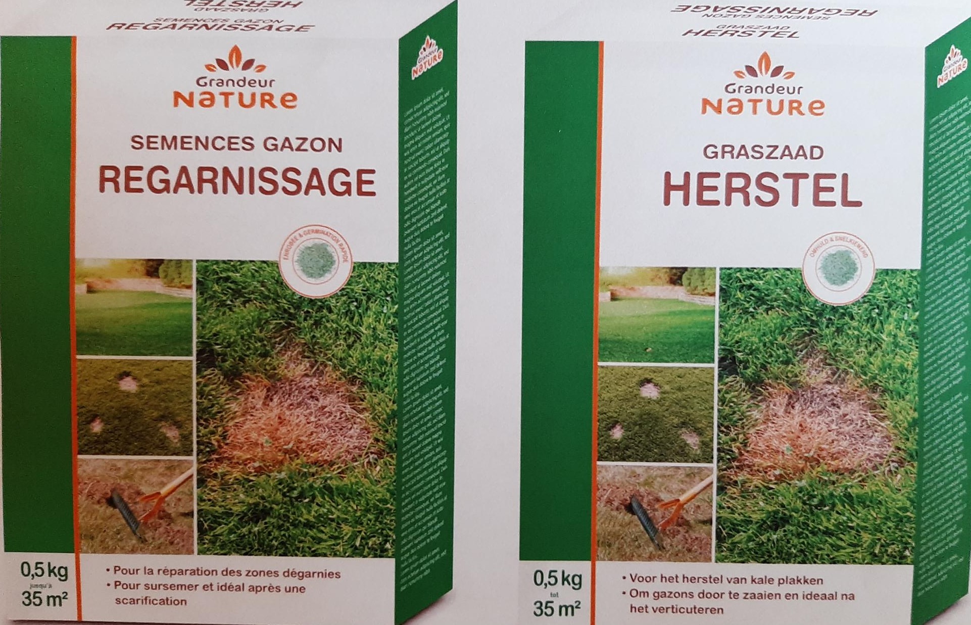 Grandeur Nature - Graszaad Herstel 0,5 kg