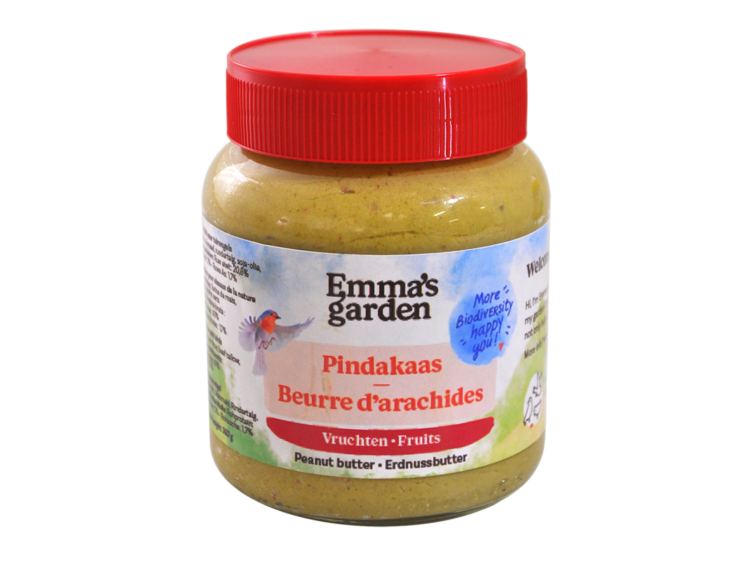 Pindakaas met fruit 360g
