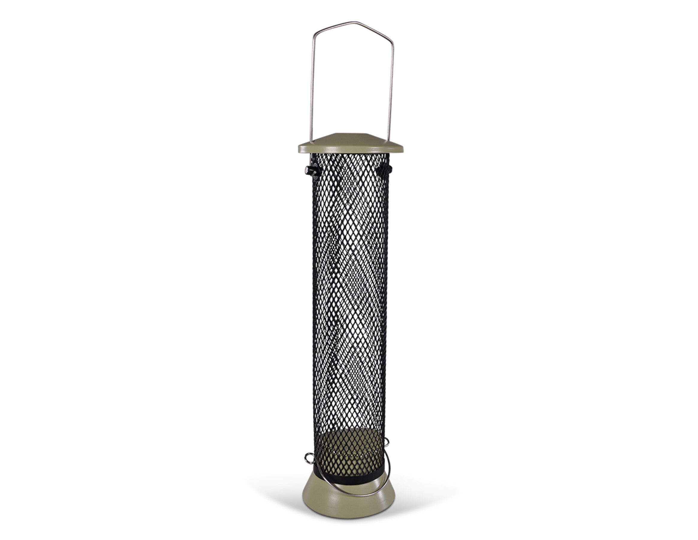 Gepelde zonnebloempitten silo metaal 37cm