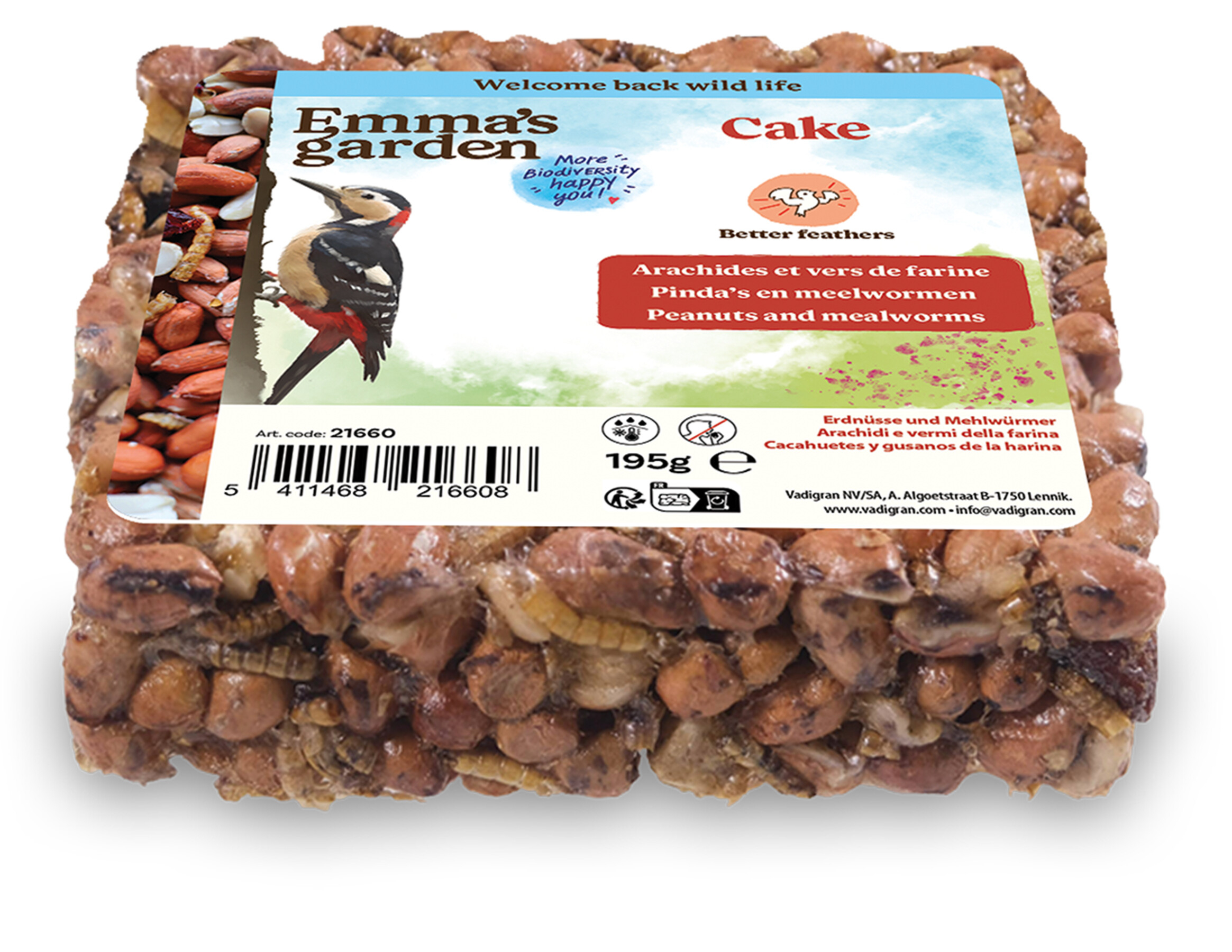 Emma Pinda's cake & meelwormen 195 g