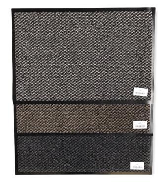 Voetmat rubber rand  60 x 40 cm