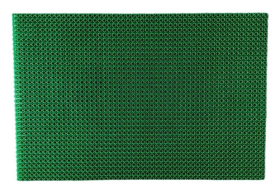 Grasmat grasgroen - tapis pelouche 60x40 vert
