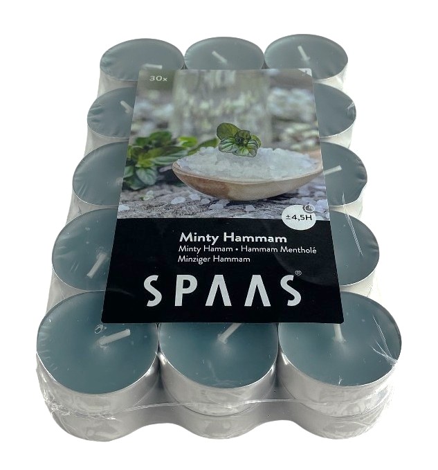 Geurtheelichten Spaas  - Minty Hammam