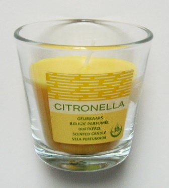 Geurkaars Citronella Spaas - Bougie parfumé citron