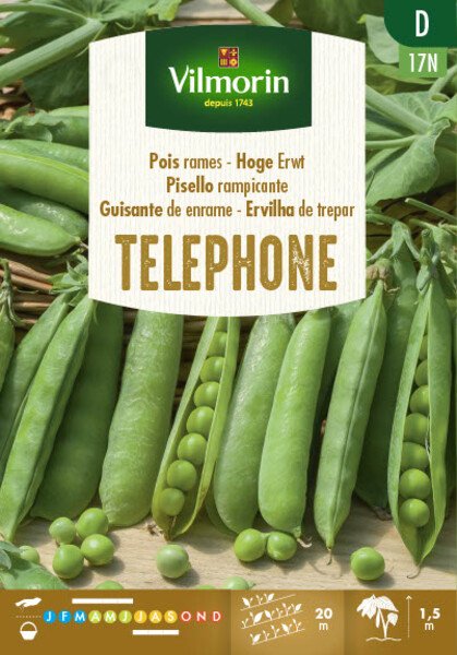 Hoge Erwt Téléphone 150g