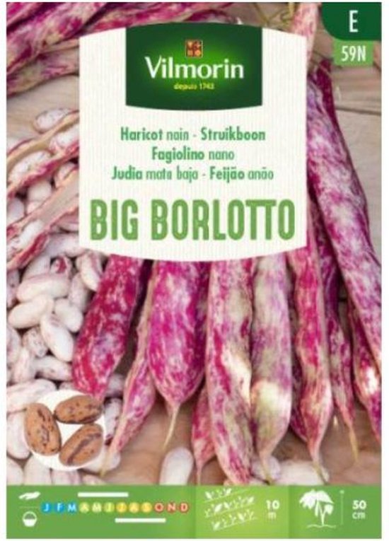 Droogboon Big Borlotto 150g Droogboon Big Borlotto 150g