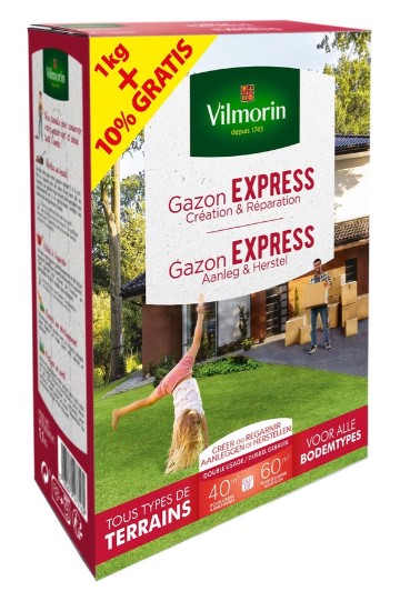 Gazon Express graszaad aanleg en herstel