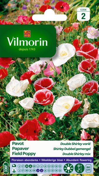 Papaver Shirley Dubbel Gemengd Papaver Shirley Dubbel Gemengd