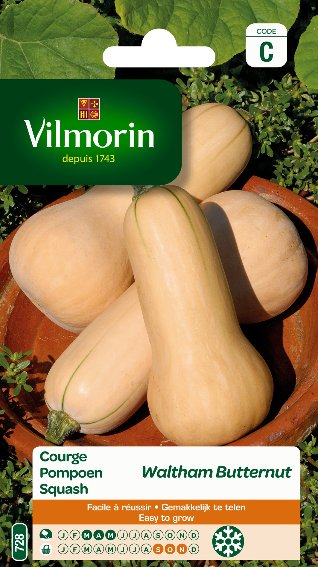 Pompoen Waltham Butternut