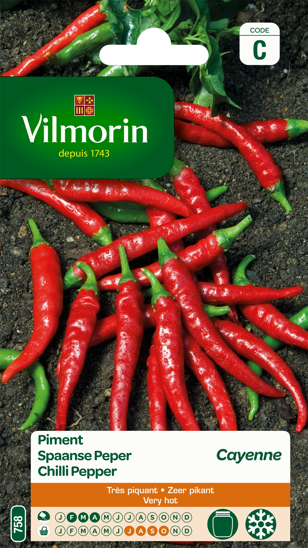 Spaanse Peper Cayenne