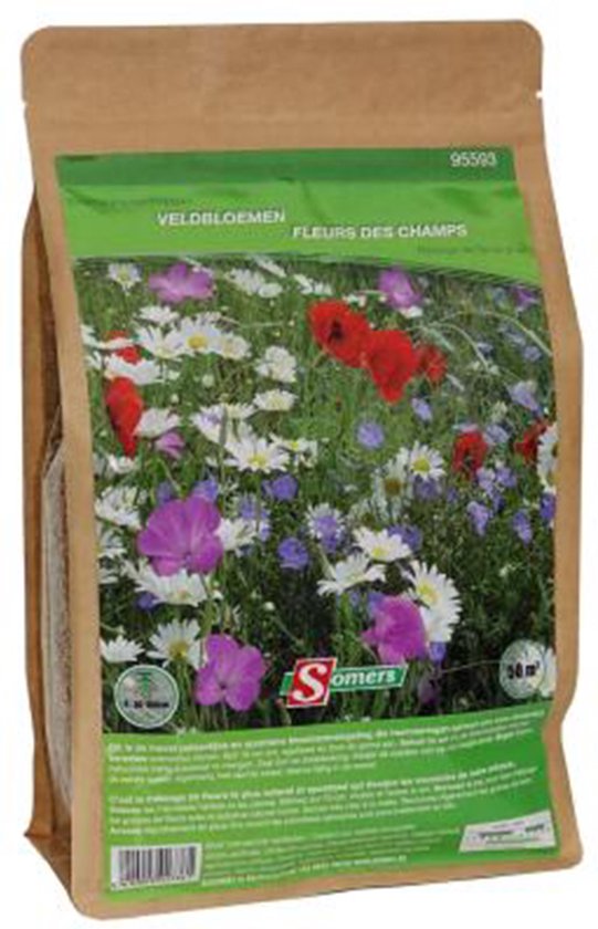 Bloemenmengsel voor Veldbloemen 50m² Bloemenmengsel voor Veldbloemen 50m²