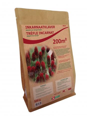 Groenbemester Inkarnaatklaver rood 500 gr.