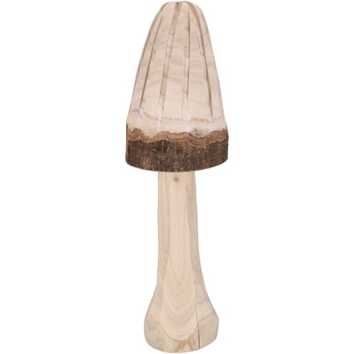 Houten paddenstoel 'Howard' Naturel