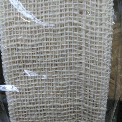 JUTE BAND L3m x Br8,5cm WIT