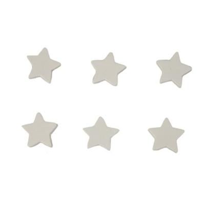 STER HOUT WIT 2cm - dikte 0,5cm - 50pcs