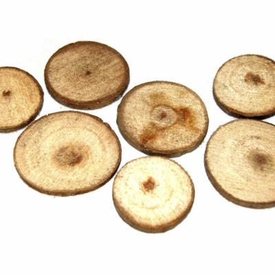 WOODEN ROUND 4-5cm NATUREL - 12st
