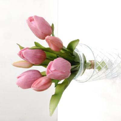 Zijdebloem Tulpen Bundel Roze