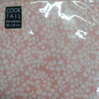20 SERV 25X25 AURELIE CORAIL