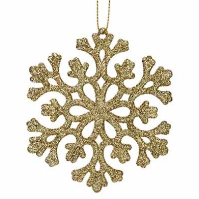 HANGER FLAKE GLITTER GOUD KUNST