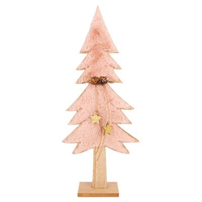 KERSTBOOM FAKE FUR ROZE KERSTBOOM FAKE FUR ROZE