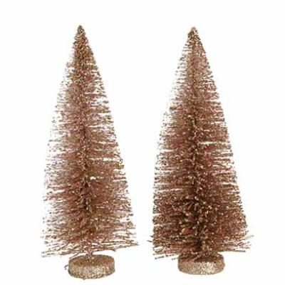 KERSTBOOM SET2 GLITTER ROZE KERSTBOOM SET2 GLITTER ROZE