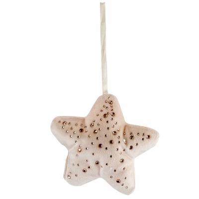 HANGER STAR STRASS CREME  POLY