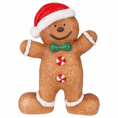 FIGUUR COOKIE  BRUIN AARDEWERK