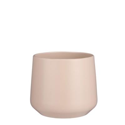 Amber pot rond l. roze mat