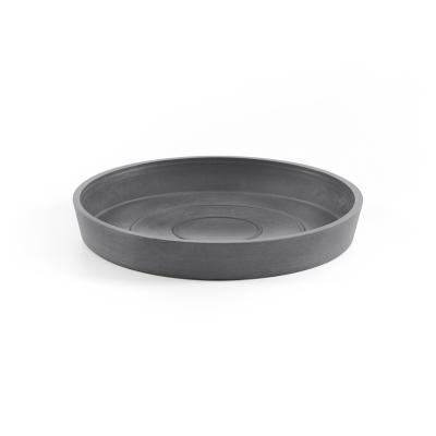 Saucer Round Grey